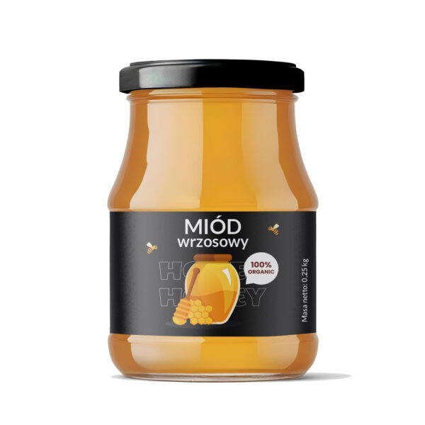 Miód wrzosowy - 0,25 kg