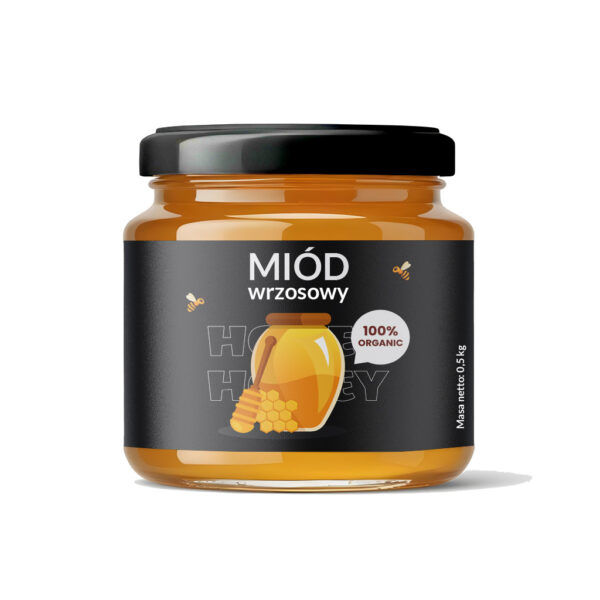 Miód wrzosowy - 0,5 kg