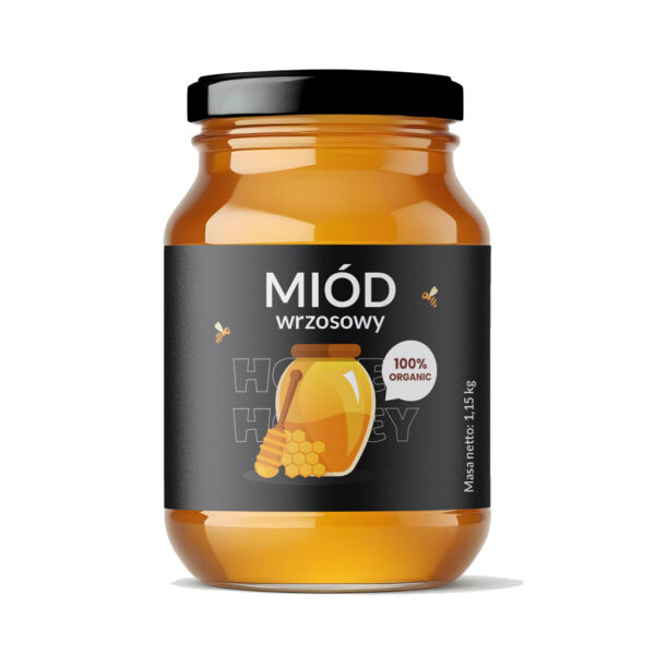 Miód wrzosowy - 1,15 kg